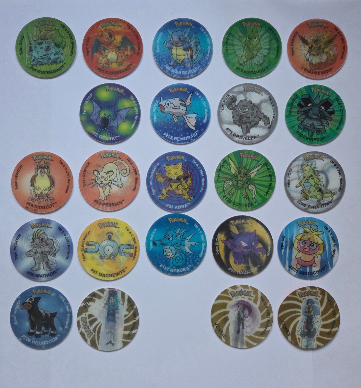 Pokémon Lenticulaire Flippo Set Powerplay (23/25), Verzamelen, Flippo's, Verzameling, Ophalen of Verzenden