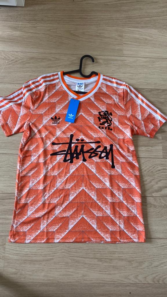 Limited Edition Adidas Stussy nederland EK 1988 Shirt Maat S, Ophalen of Verzenden, Zo goed als nieuw, Maat 46 (S) of kleiner