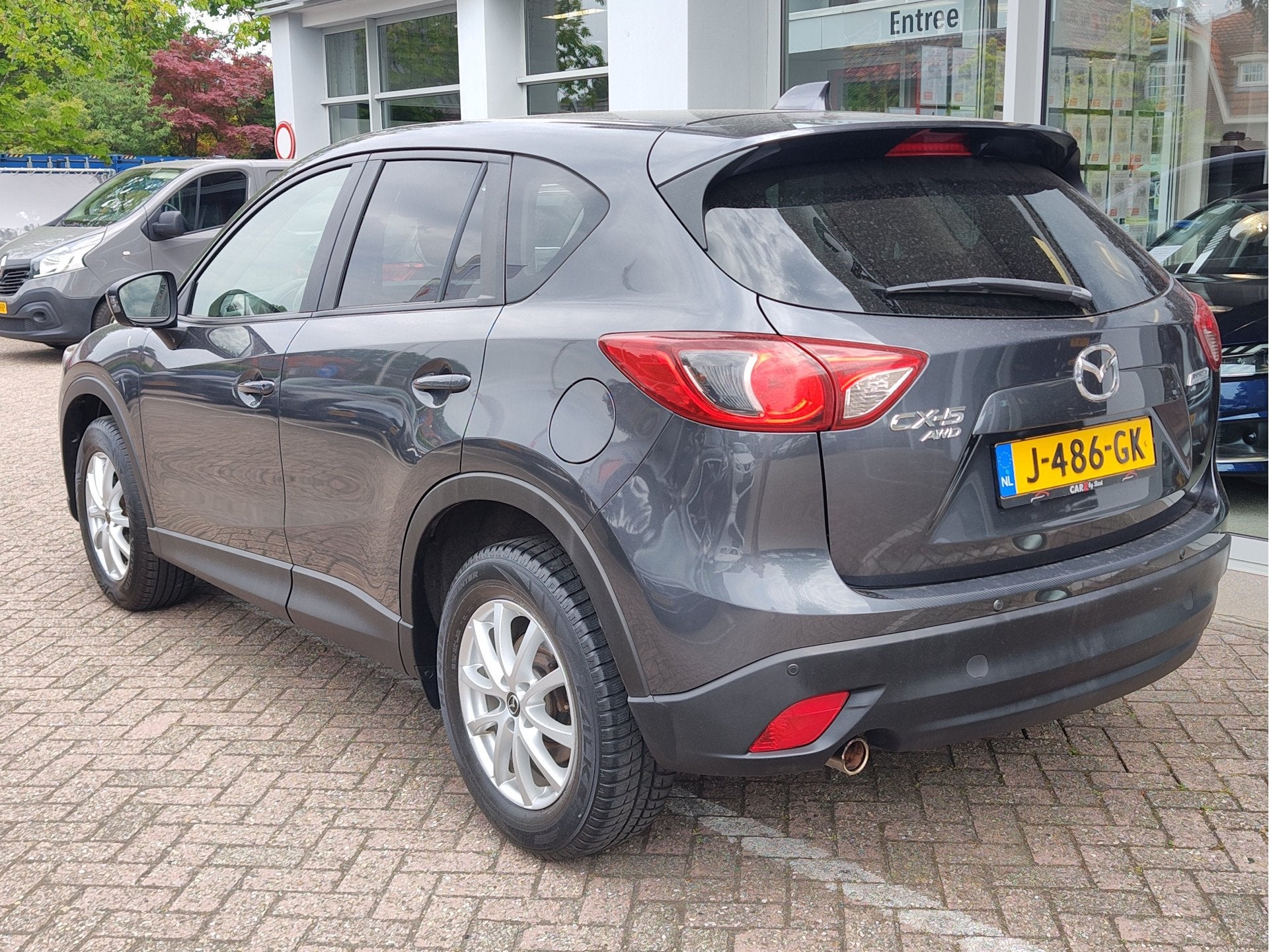 Mazda CX-5 2.0 4WD TS Dodehoeksensoren | Navi | Stoelverwarm, Zwart, 160 pk, Automatische klimaatregeling, Bedrijf