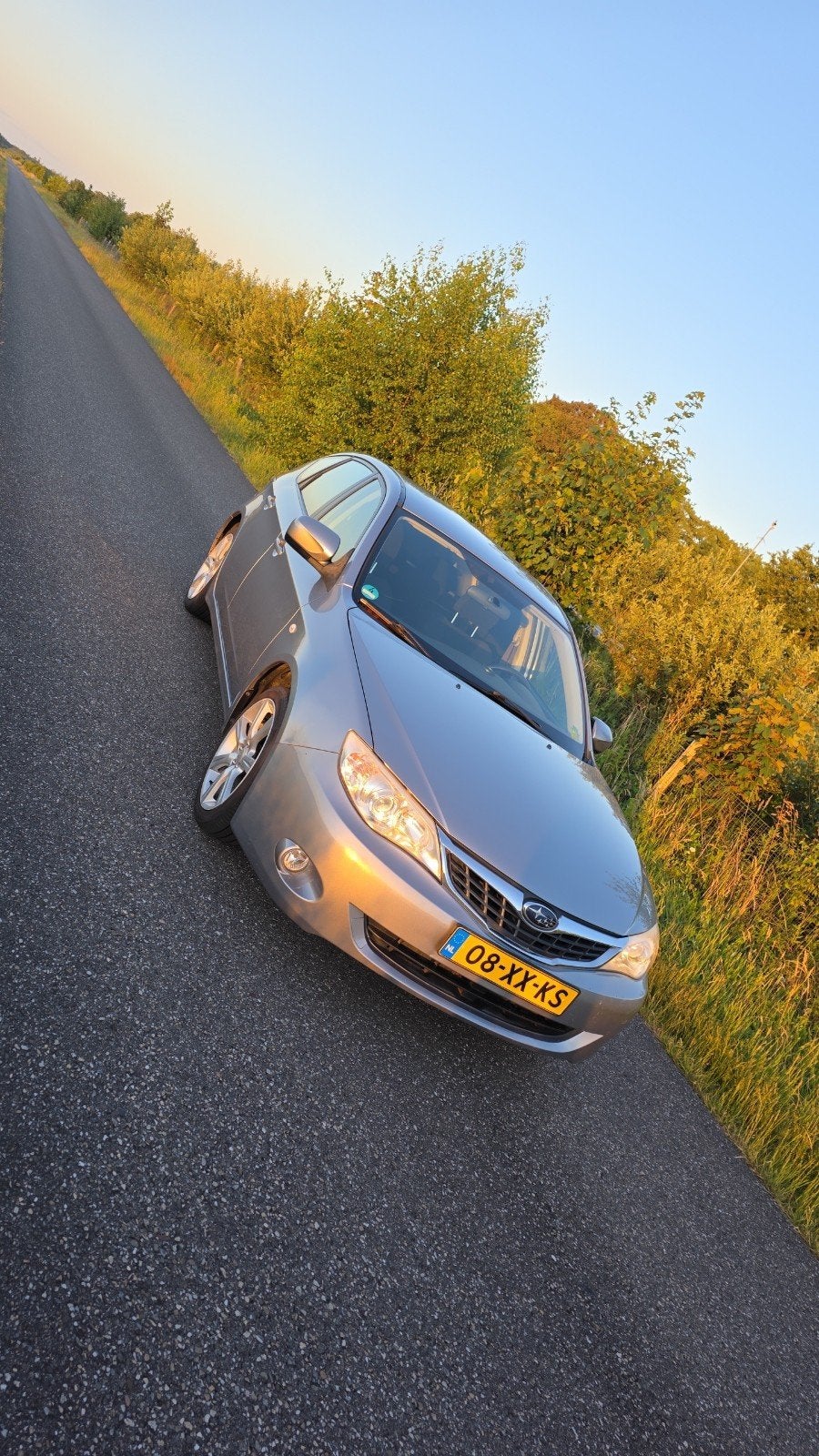 Subaru Impreza 1.5 R Hatchback AWD 2008 Grijs, Auto's, 13 km/l, Stof, 1498 cc, 4 cilinders