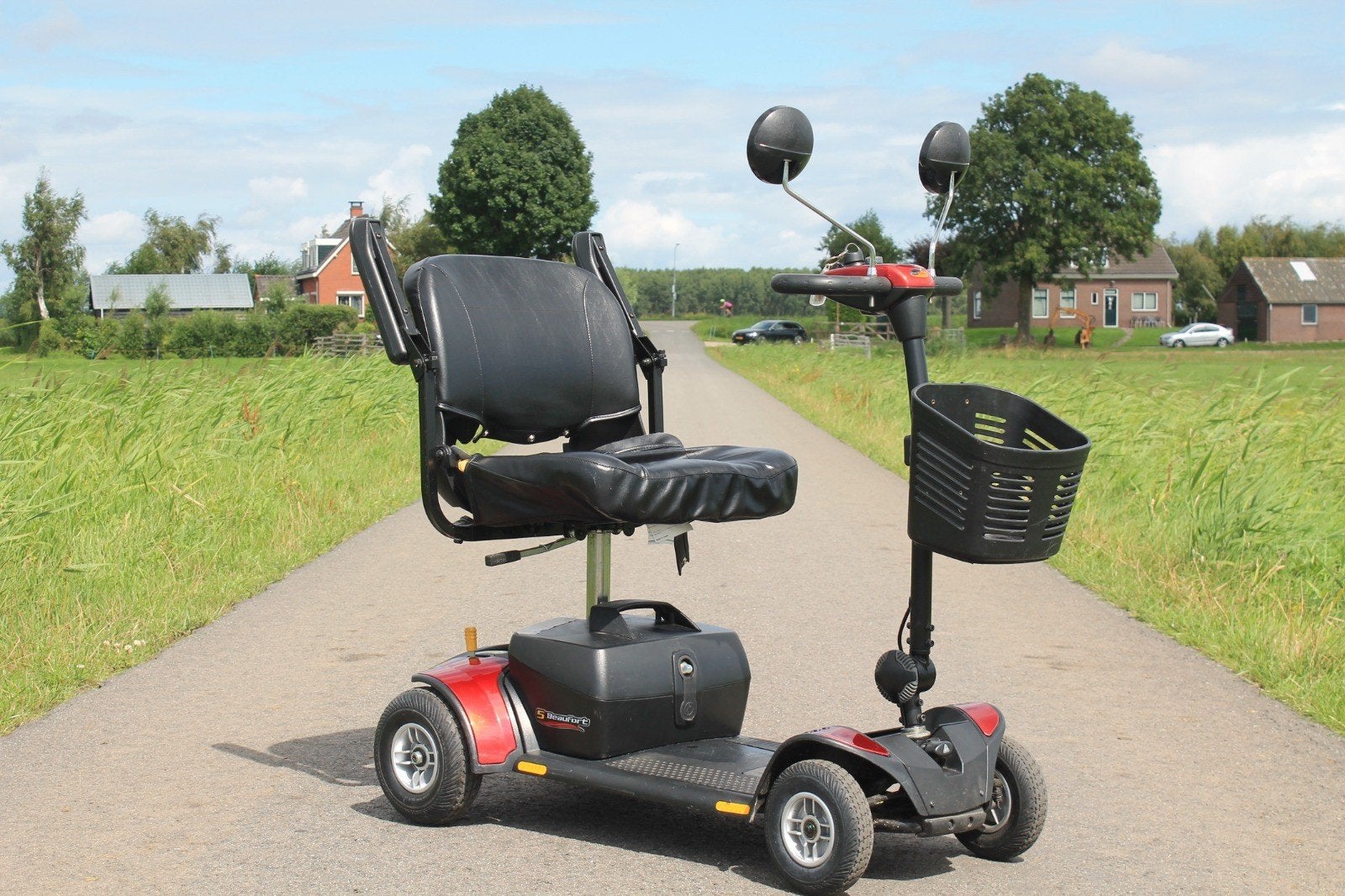 Practicomfort 5 Beaufort Scootmobiel Opvouwbaar 2014, Ophalen, Gebruikt, Overige merken