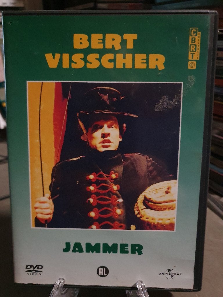 Bert Visscher - Jammer (DVD), Alle leeftijden, Ophalen of Verzenden, Zo goed als nieuw, Stand-up of Theatershow