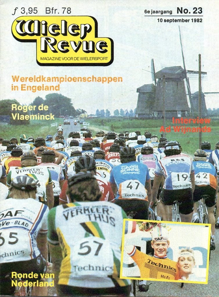 Tijdschrift Wieler Revue Ronde v. Ned. Ad Wijnands 1982., Ophalen of Verzenden, Zo goed als nieuw