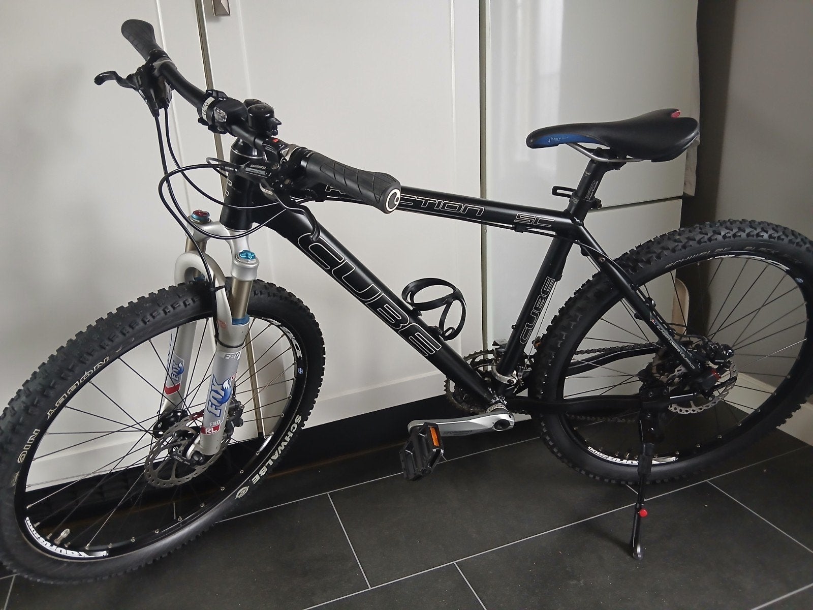 Z.G.A.N cube reaction mountainbike 26 inch, Fietsen en Brommers, Fietsen | Mountainbikes en ATB, 45 tot 49 cm, Ophalen, Zo goed als nieuw