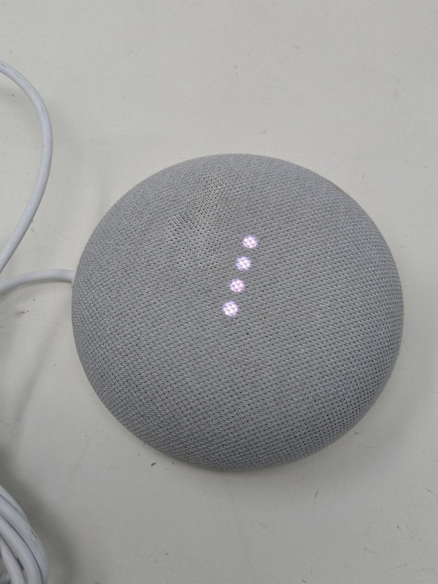 Grijse Google Nest Mini 2e generatie – Nieuw, nooit gebruikt