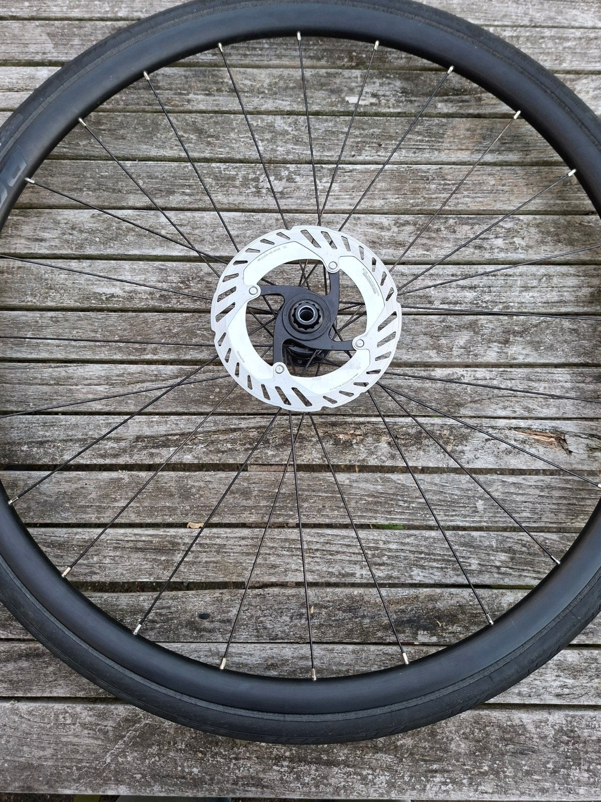 Bontrager Paradigm SL TLR Disc 24H set + gp5000, Wiel, Ophalen of Verzenden, Zo goed als nieuw, Trek / Bontrager