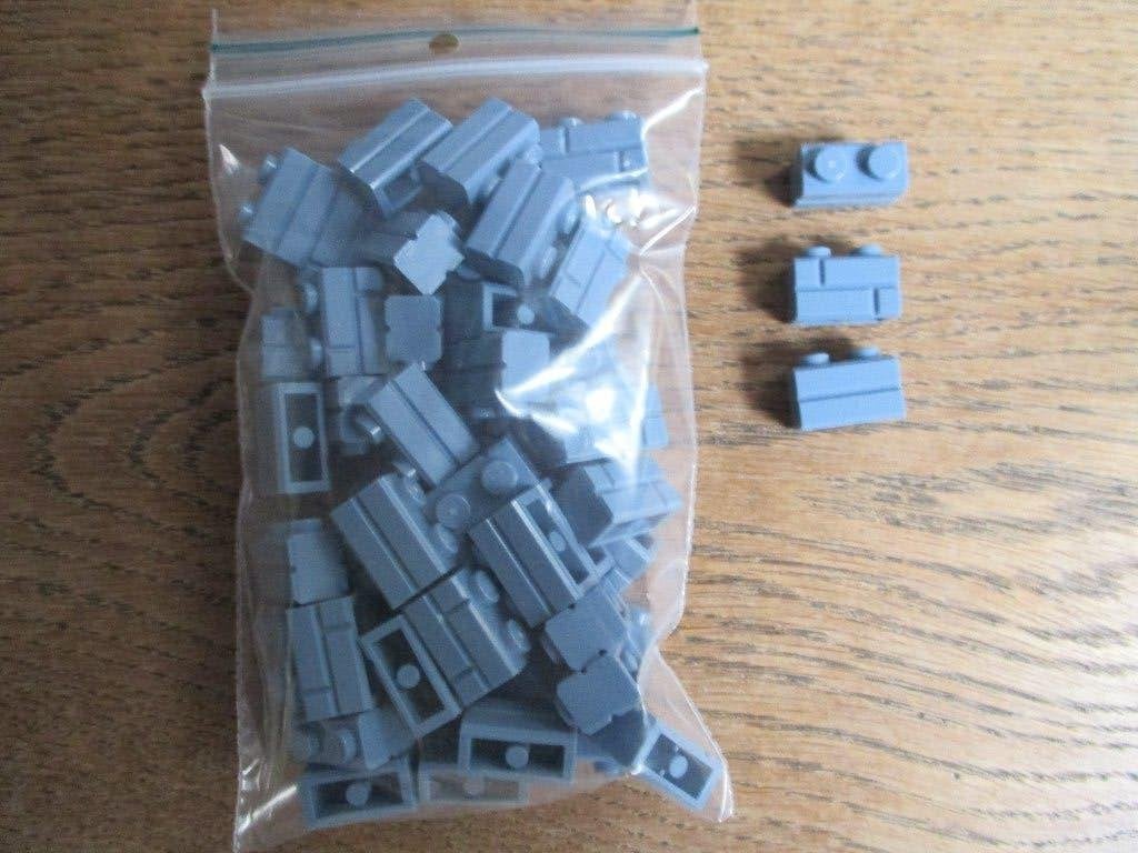 LEGO Masonry Brick/brick met baksteen-motief p50st Sand Blue, Kinderen en Baby's, Ophalen, Nieuw, Losse stenen, Lego