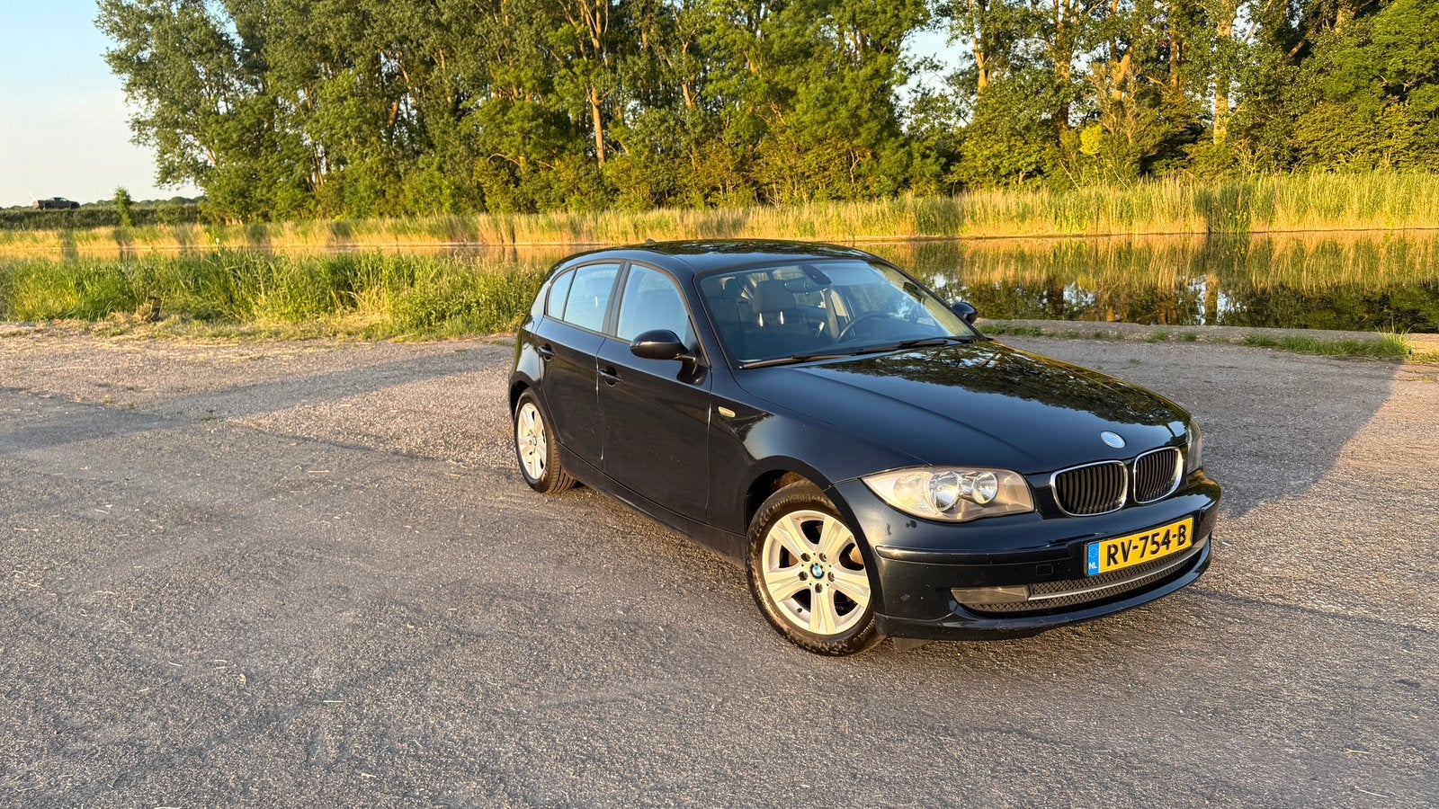 BMW 1-Serie 1.6 116I 5DR 2007 Blauw, Auto's, BMW, 1-Serie, 4 cilinders, Blauw, 122 pk