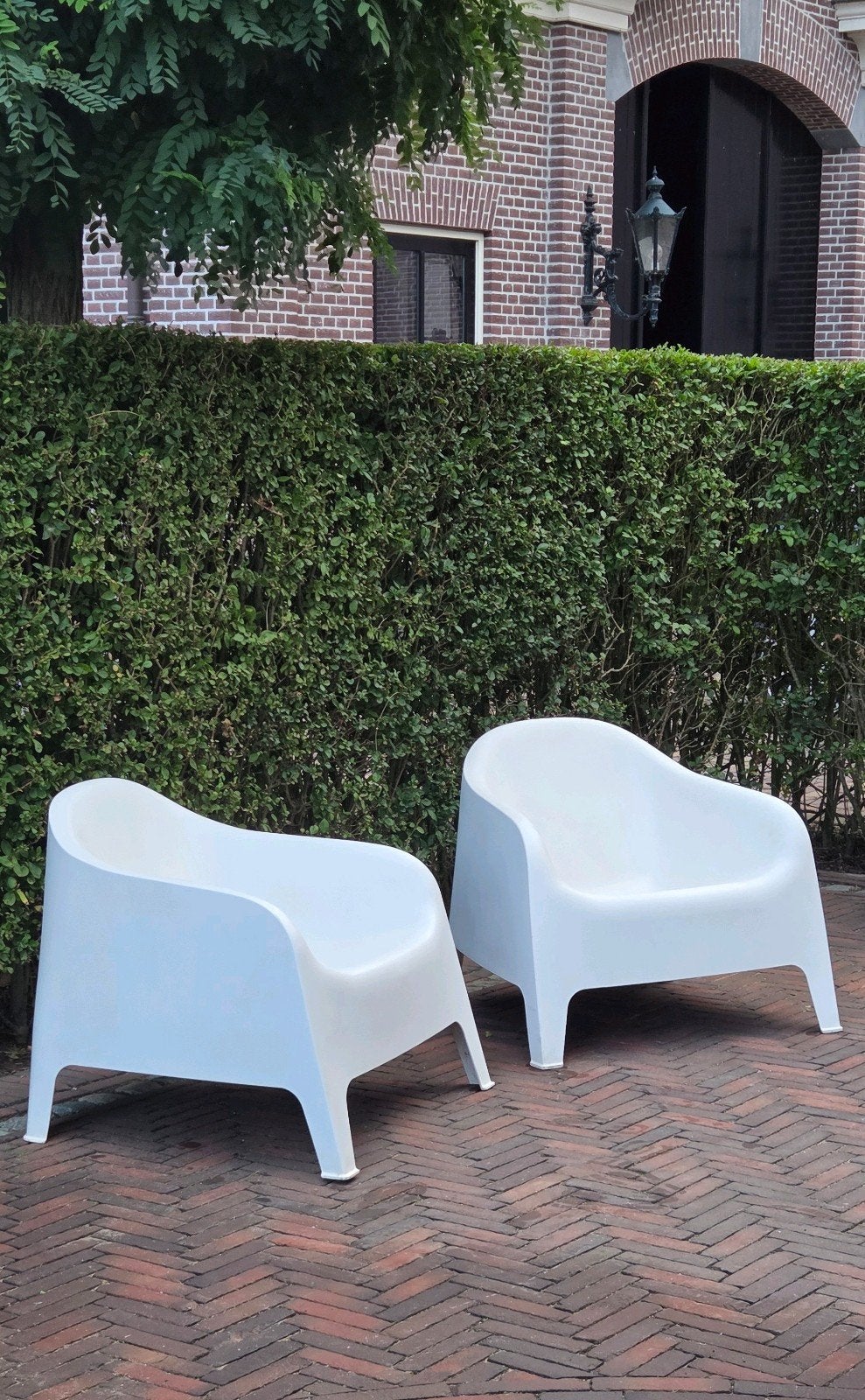 2 wit SKARPÖ fauteuil stoelen tuinstoelen
Fauteuil, buiten,, Tuin en Terras, Tuinstoelen, Ophalen of Verzenden, Gebruikt, Kunststof