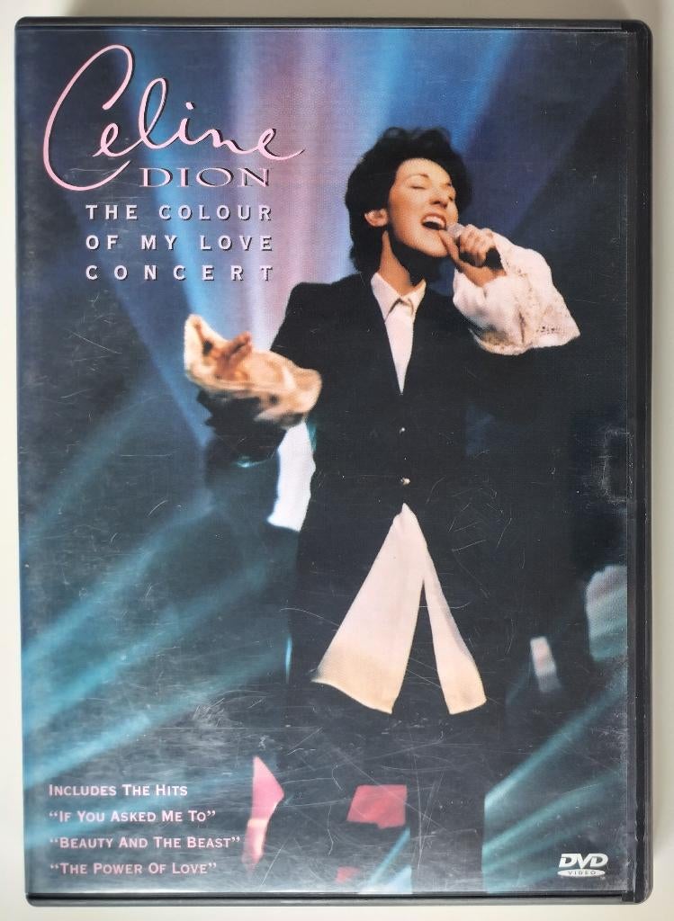 Celine Dion: The Colour Of My Love Concert (1995), Alle leeftijden, Ophalen of Verzenden, Zo goed als nieuw, Muziek en Concerten