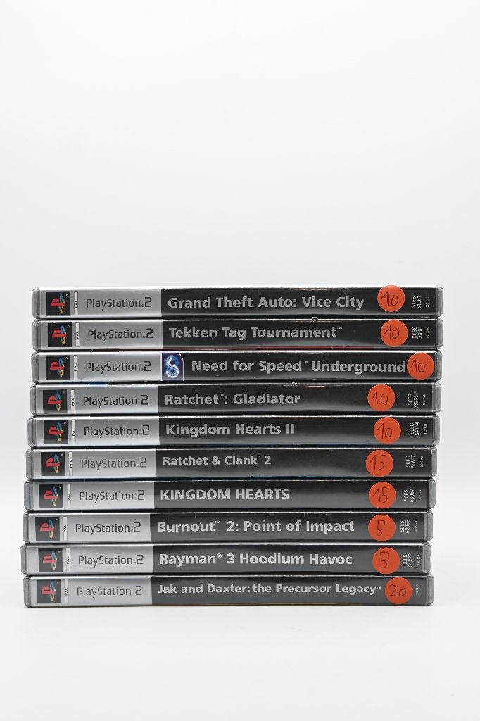 PLAYSTATION 2 Diverse Games, Spelcomputers en Games, Games | Sony PlayStation 2, Zo goed als nieuw, 1 speler, Vanaf 3 jaar, Ophalen of Verzenden