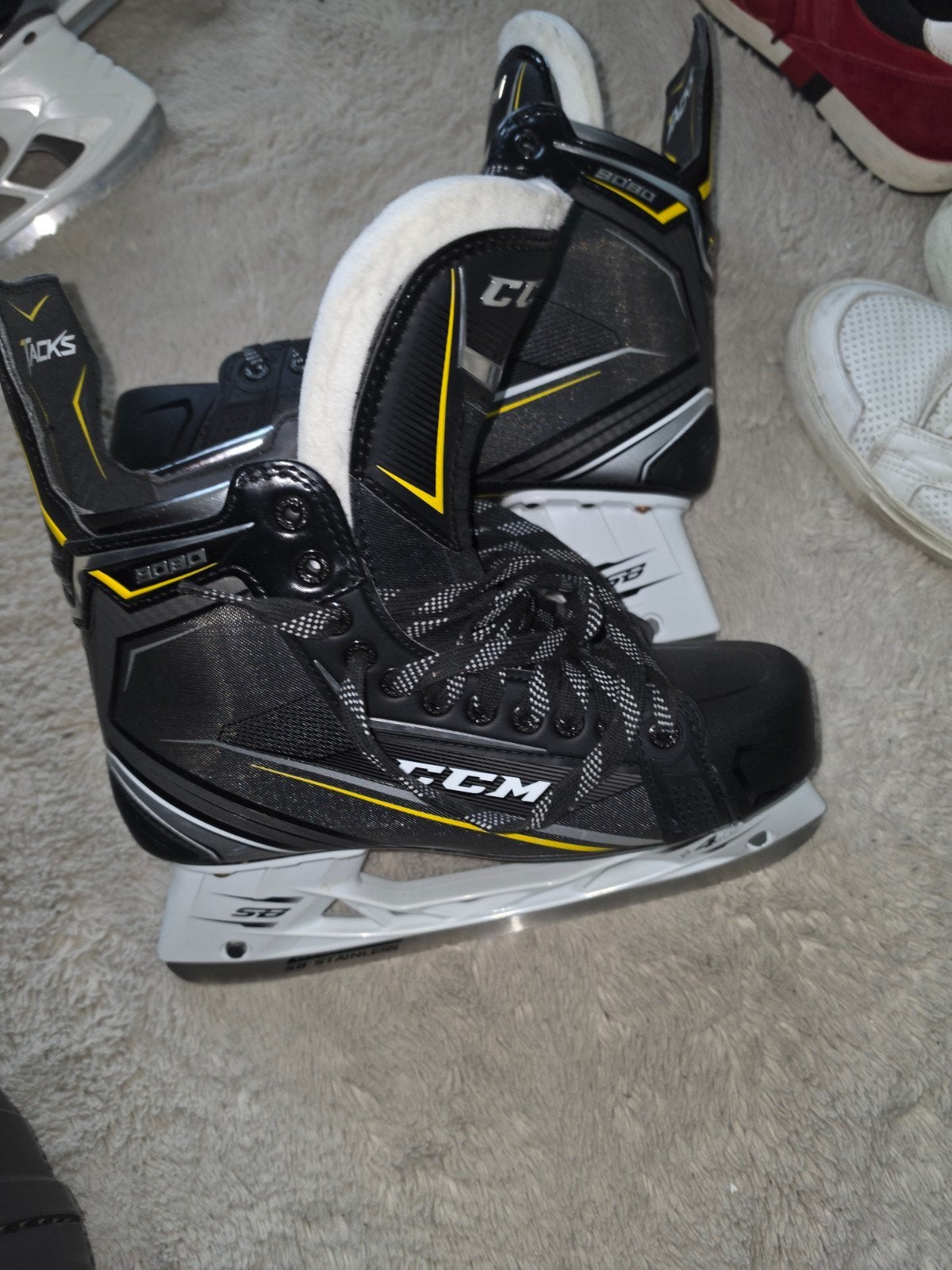 CCM Tacks 9080 ijshockey schaatsen - 1x gedragen, Ophalen of Verzenden, Zo goed als nieuw, Schaatsen