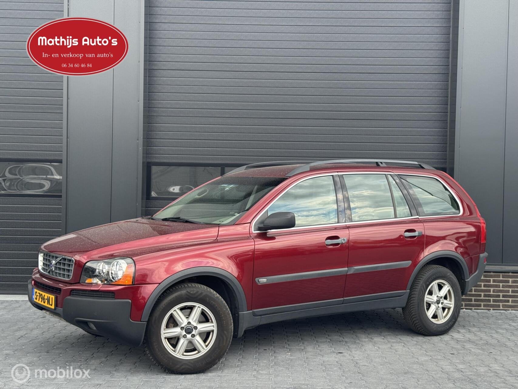 Volvo XC90 2.5 T Exclusive Youngtimer! Nette auto!, 7 stoelen, 2521 cc, Leder, Bedrijf