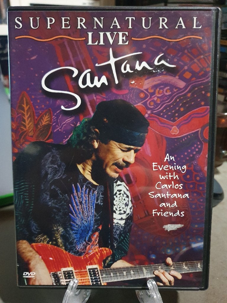 Santana - Live / Supernatural (DVD), Alle leeftijden, Ophalen, Zo goed als nieuw
