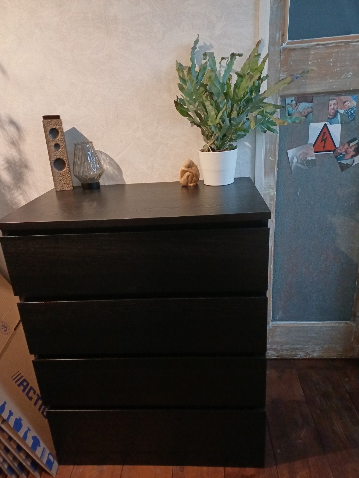 IKEA MALM ladekast - Zo goed als nieuw, 100 tot 150 cm, Zo goed als nieuw, 3 of 4 laden, 25 tot 50 cm