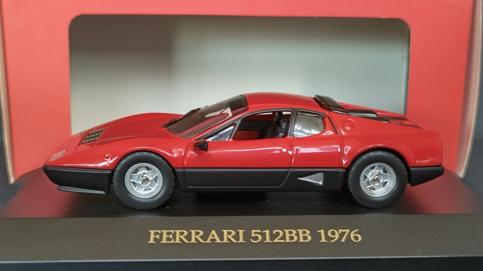 Ferrari 512 BB 1976 1:43 Ixo Ferrari Collection Pol, Hobby en Vrije tijd, Modelauto's | 1:43, Overige merken, Ixo, Auto, Verzenden