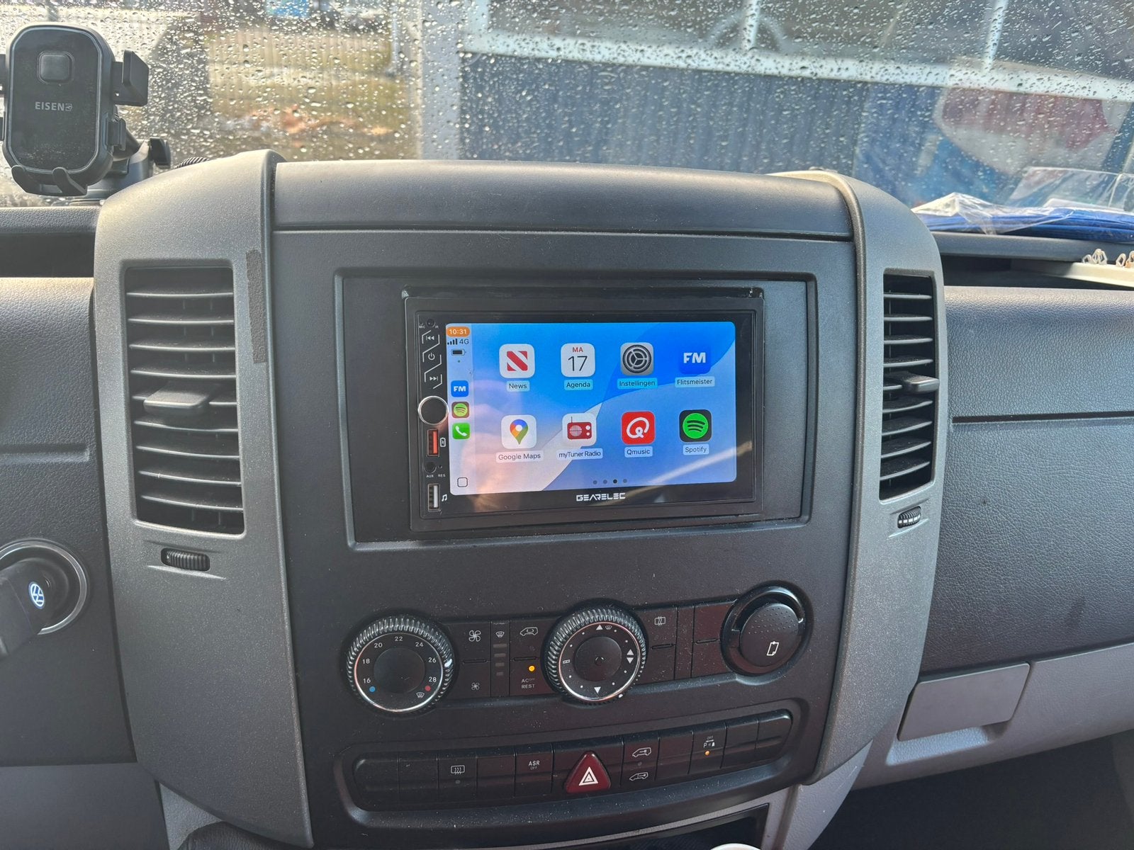 Nieuwe 2 din dubbele universele radio multimedia auto, Ophalen of Verzenden, Nieuw