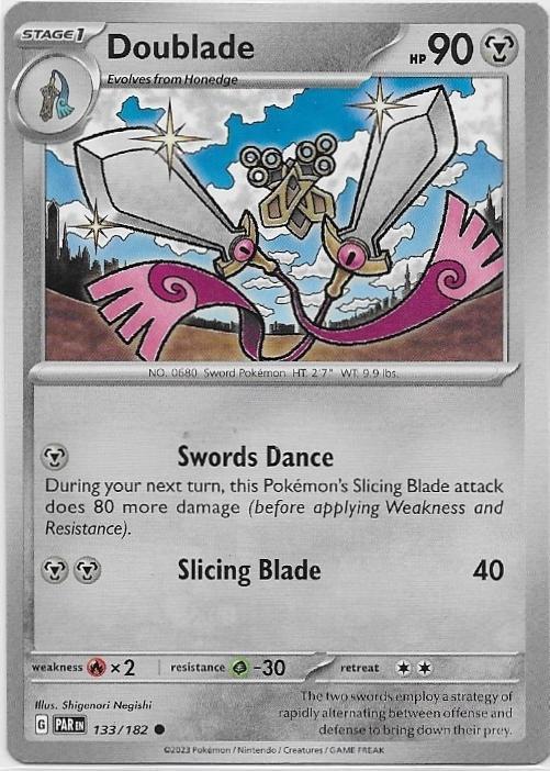 Paradox Rift,  Doublade [common] 133/182, Verzenden, Nieuw, Losse kaart