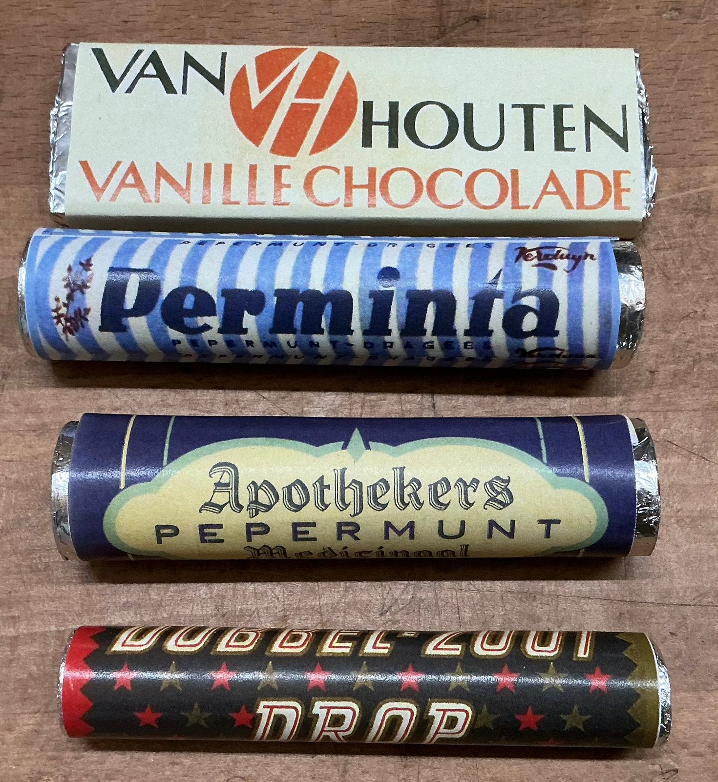 Oud hollands snoep dummies kwatta rang van houten faam, Ophalen of Verzenden, Zo goed als nieuw