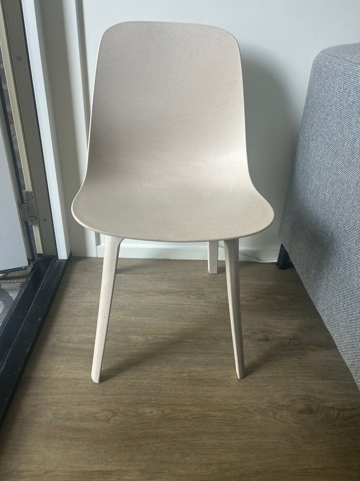IKEA ODGER Stoel - Beige, Ophalen, Overige kleuren, Zo goed als nieuw, Eén