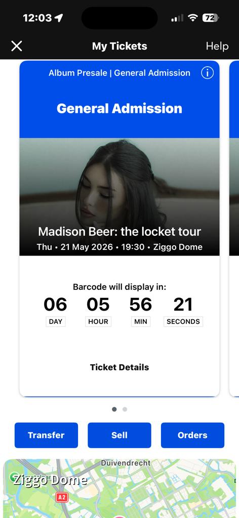 2 Madison Beer Staplaatsen, Twee personen, Mei