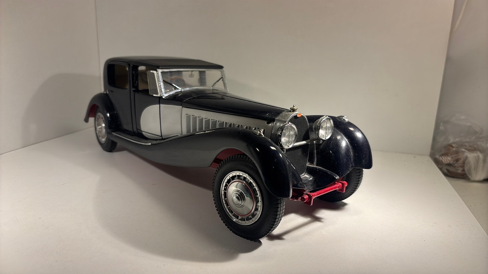Bugatti royale 1931 franklin mint 1.16, Overige merken, Ophalen of Verzenden, A, A