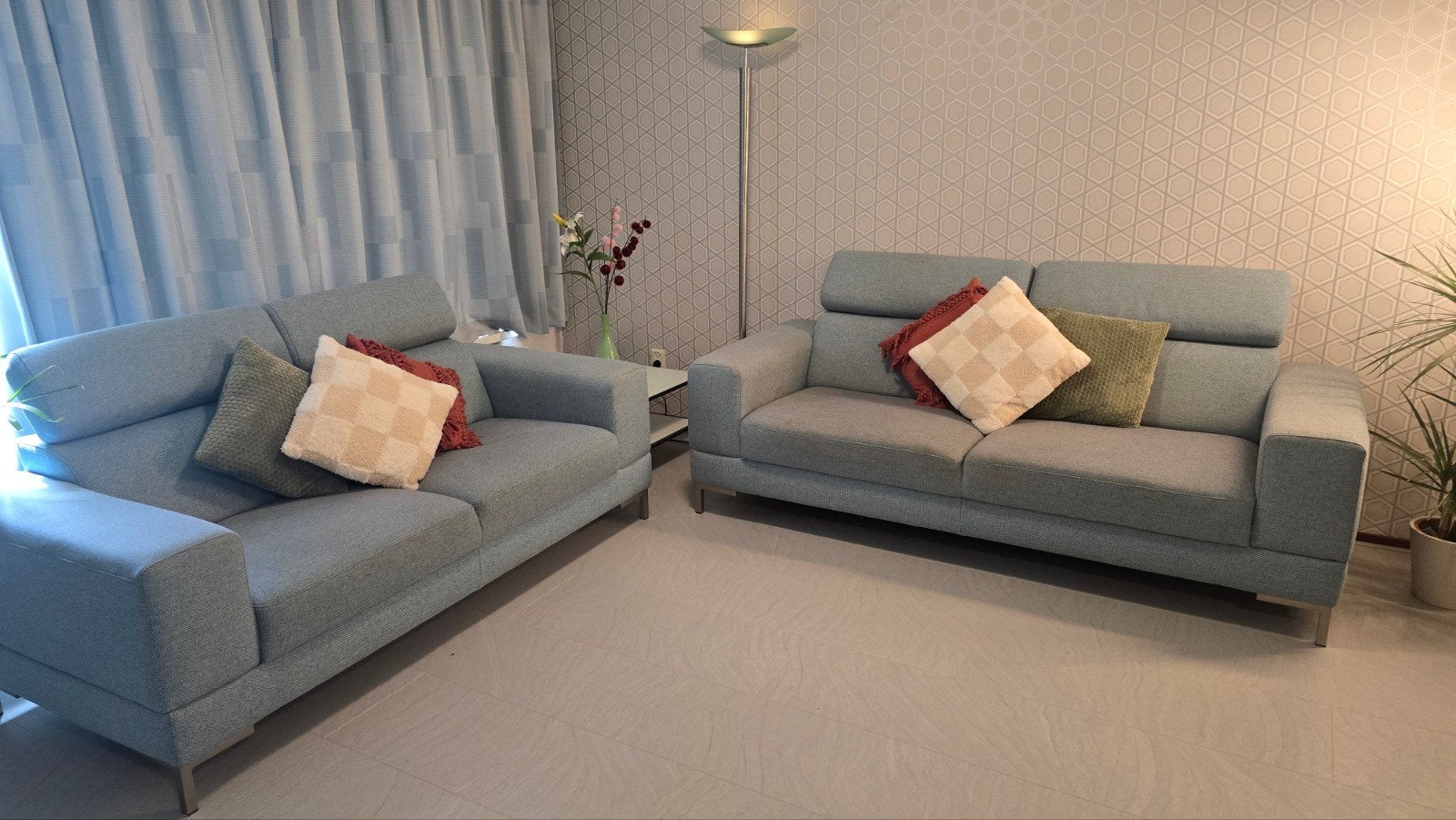 2 Montel banken in uitstekende staat sofa, Huis en Inrichting, Banken | Bankstellen, Ophalen, 150 tot 200 cm, Tweepersoons, 75 tot 100 cm