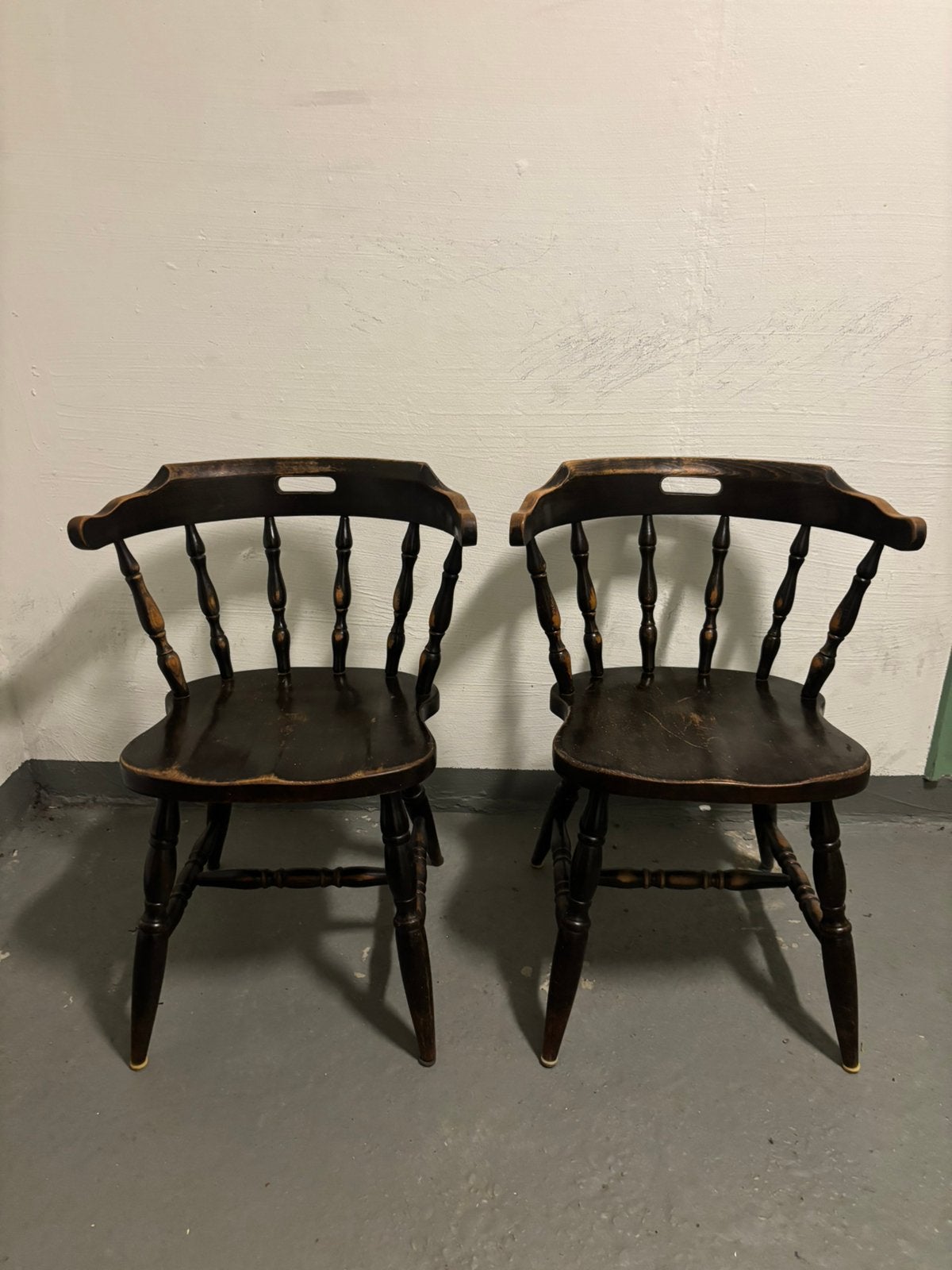 Vintage stoelen, Ophalen