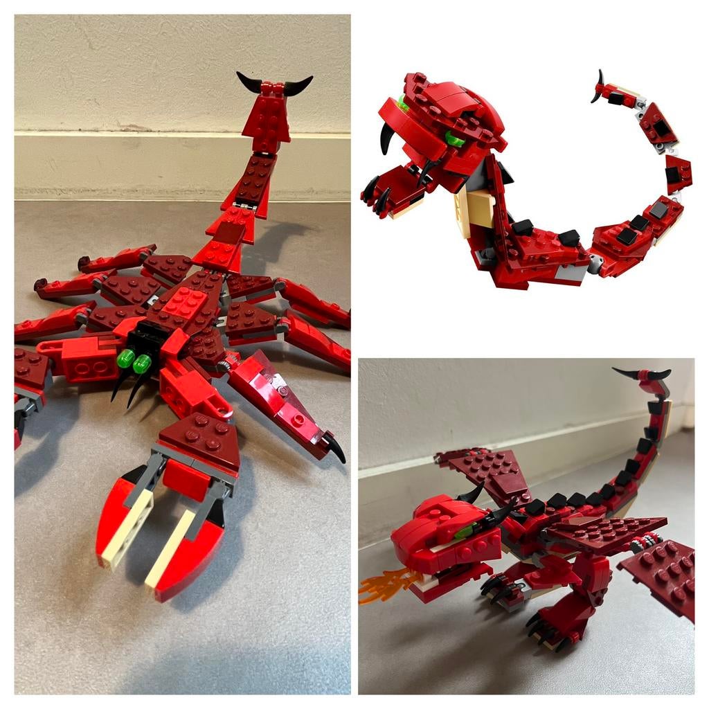 Lego creator 31032, draak, schorpioen, slang, Lego, Compleet, Ophalen of Verzenden, Zo goed als nieuw