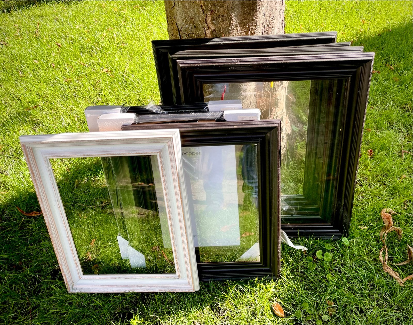 Schilderijlijsten, 40x50 en 30x40. Met glas, Ophalen, Zo goed als nieuw, Fotolijst, Met glas