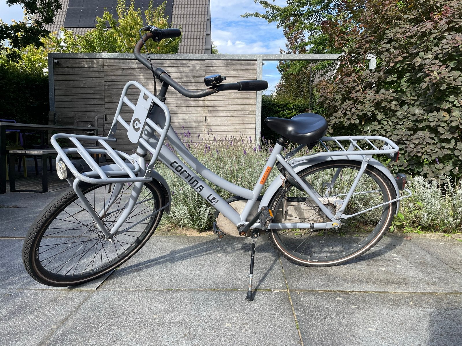 Cortina U4 Mini Transportfiets - mat grijs - 42 cm