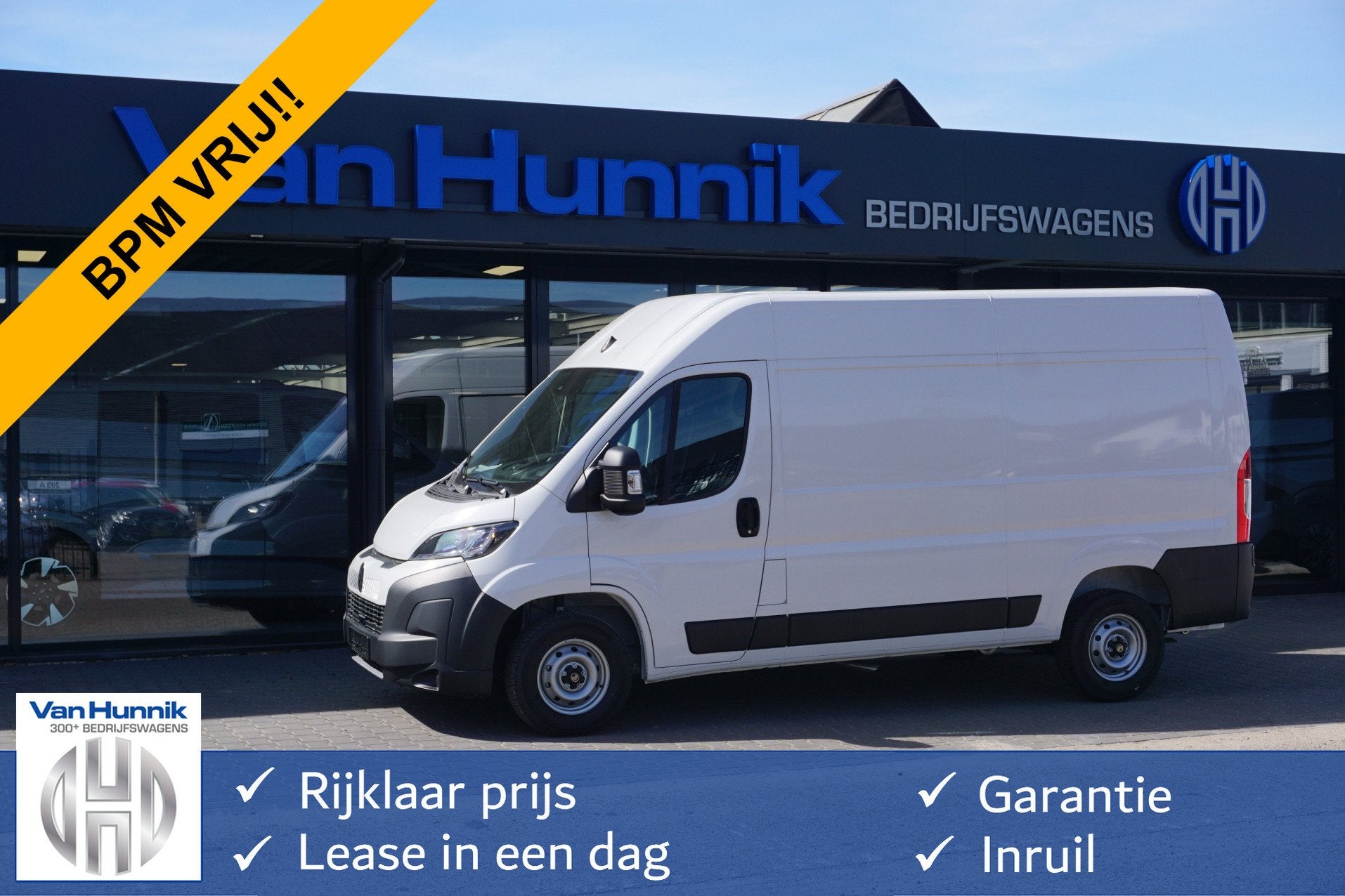 Citroën Jumper 35 2.2 140PK L2H2 BPM VRIJ! 10" Navi, Clima,, Voorwielaandrijving, 15 km/l, Gebruikt, 4 cilinders