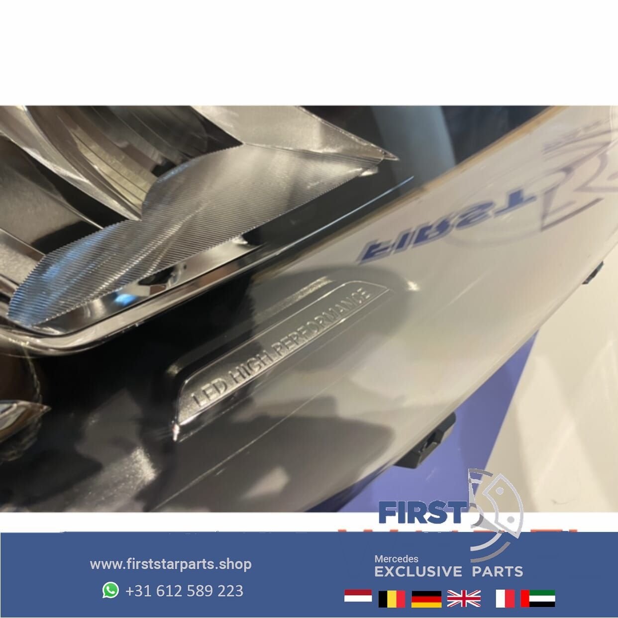 W117 CLA FACELIFT LED HIGH PERFORMANCE KOPLAMP LINKS origine, Auto-onderdelen, Verlichting, Gebruikt, -, Ophalen of Verzenden