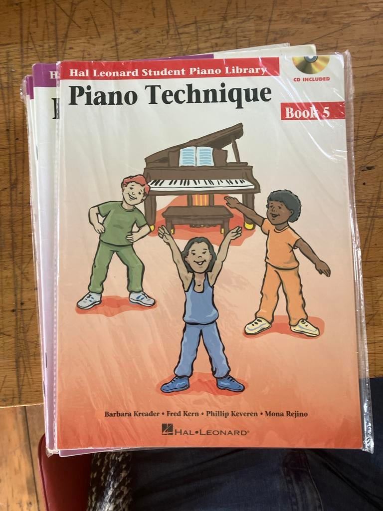 Hal Leonard Student Piano Library - Piano Technique Boek 5, Muziek en Instrumenten, Bladmuziek, Overige genres, Les of Cursus