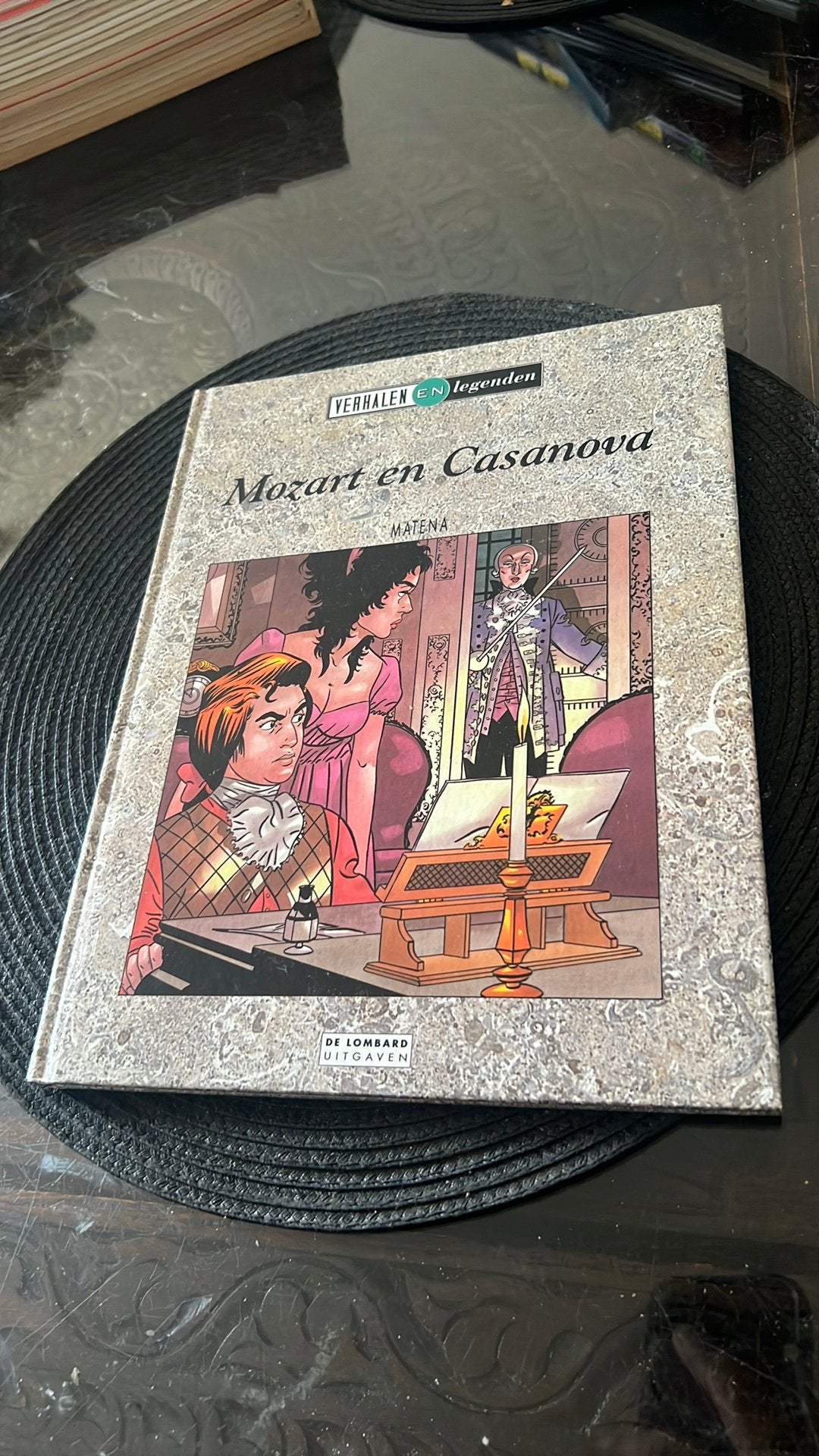 HC / NIEUW / vrrhaken en legenden / MOZART EN CASANOVA, Boeken, Eén stripboek, Ophalen of Verzenden, Nieuw