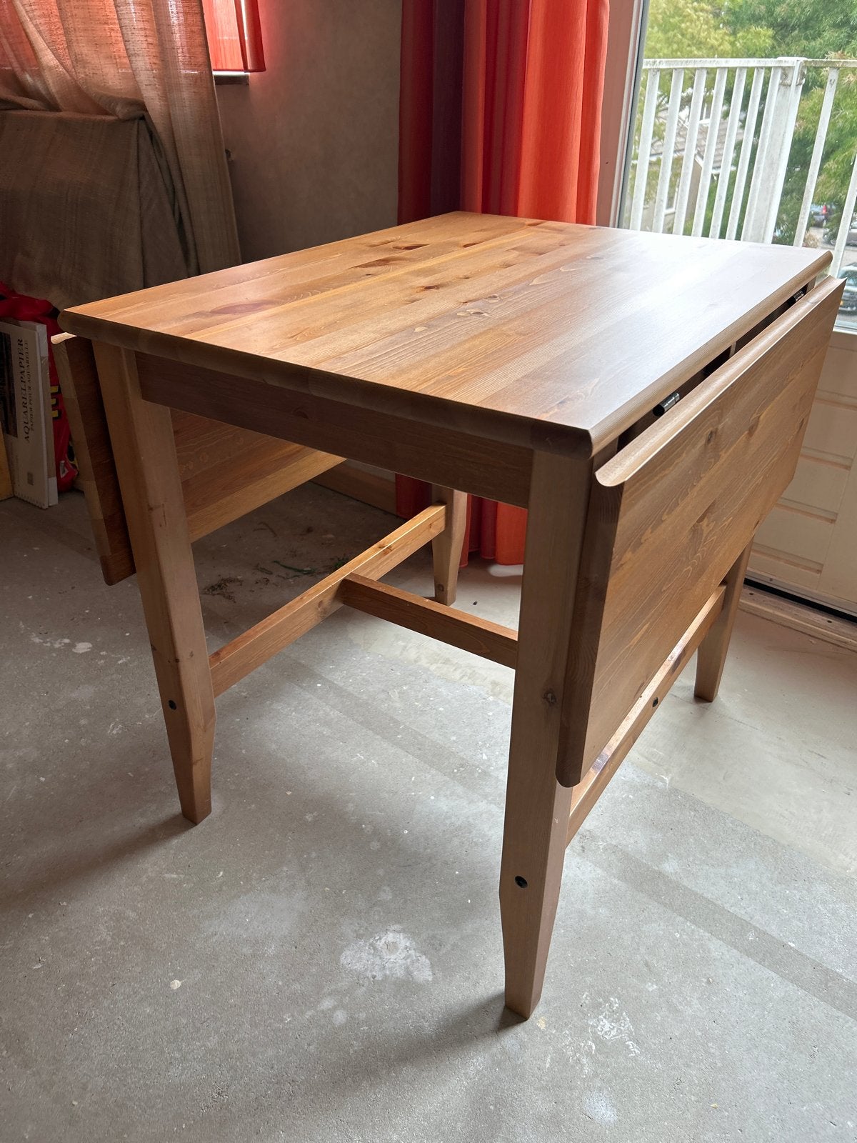 IKEA Keuken-/Hobbytafel - Uitklapbaar, Ophalen, Gebruikt, 100 tot 150 cm, 50 tot 100 cm