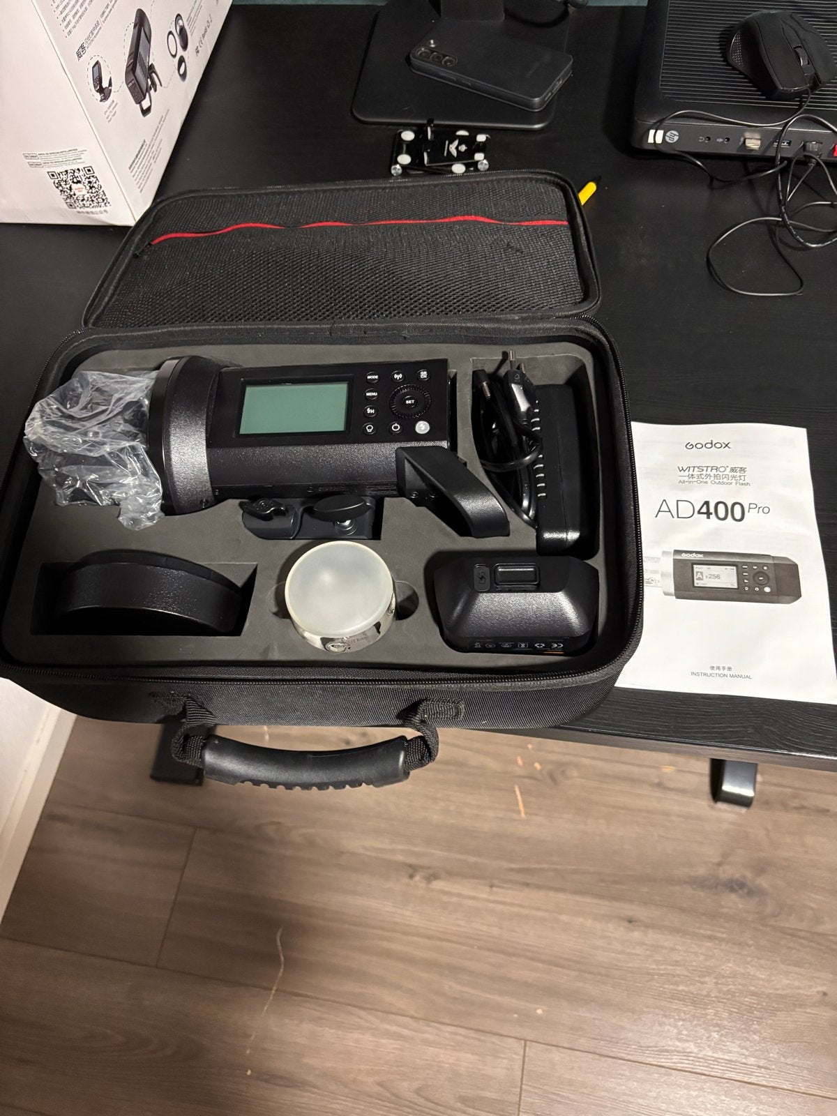 Twee Godox AD400Pro Studioflitser - Zo goed als nieuw, Ophalen, Zo goed als nieuw, Godox, Studioflitser