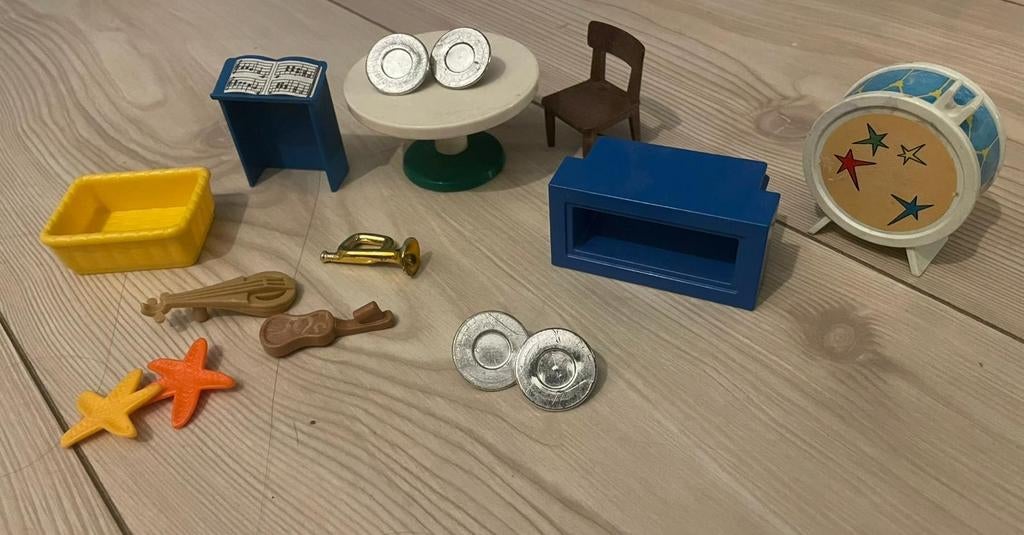 Playmobil muziek assecoires, Ophalen, Zo goed als nieuw, Los playmobil