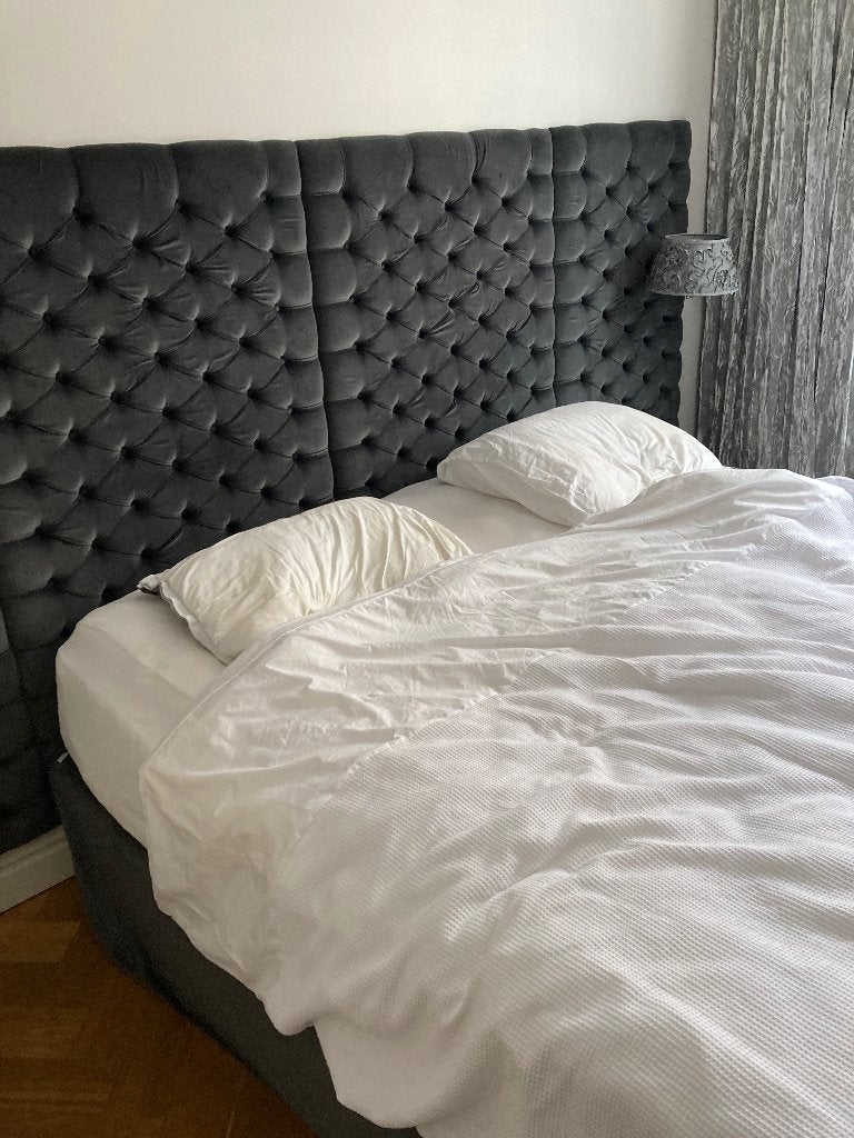 Bed, Ophalen, Gebruikt, 210 cm, Tweepersoons