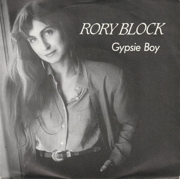 Blues Single (1989) Rory Block - Gypsie Boy., Gebruikt, 7 inch, Ophalen of Verzenden, Fotohoes