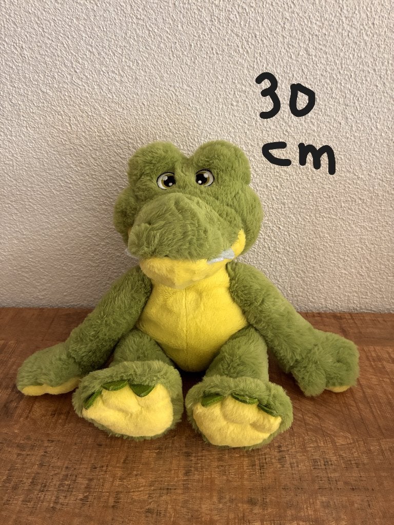 Zachte knuffel Lenn de Krokodil Jungle Club. Ong. 30 cm ZGAN, Ophalen of Verzenden, Zo goed als nieuw, Overige typen