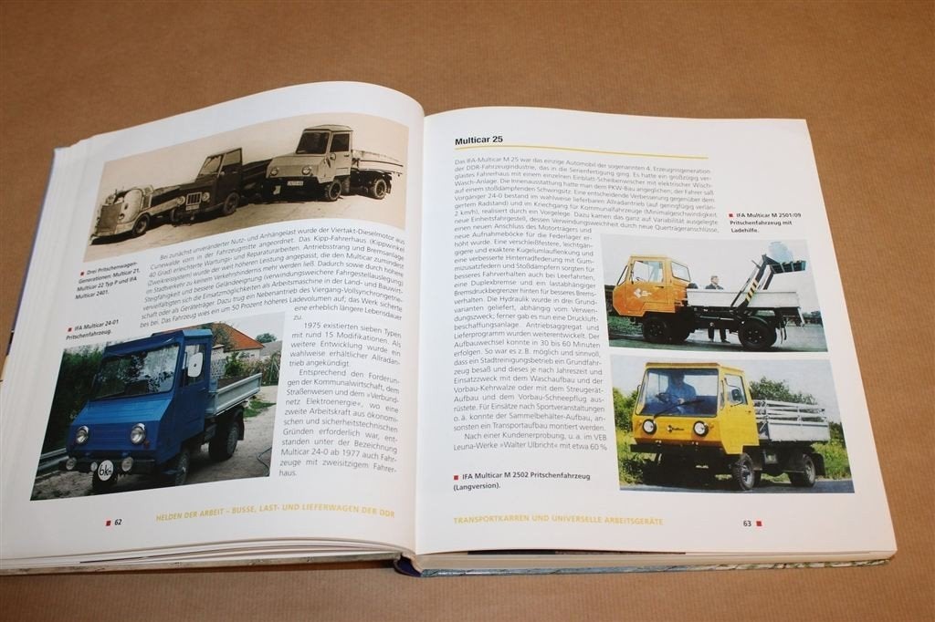 Brockenhexe, Rübezahl & Diesel-Ameise — DDR Vrachtwagens, Ophalen of Verzenden, Zo goed als nieuw, Tractor en Landbouw