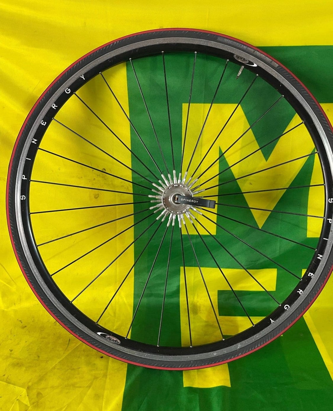 Spinergy Rev-X voorwiel racefiets 700c, Wiel, Gebruikt, Verzenden, Aluminium