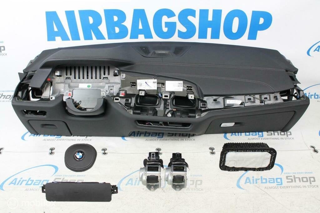Airbag set - Dashboard leder grijs stiksels BMW X6 G06