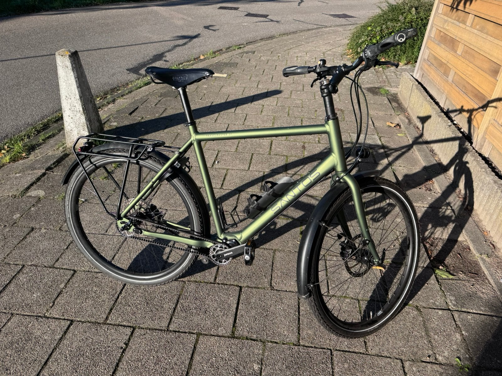 Santos Travelmaster 3+ | Pinion P1.18 | 2023 | 61cm, Ophalen, Zo goed als nieuw, 10 tot 15 versnellingen, Overige merken