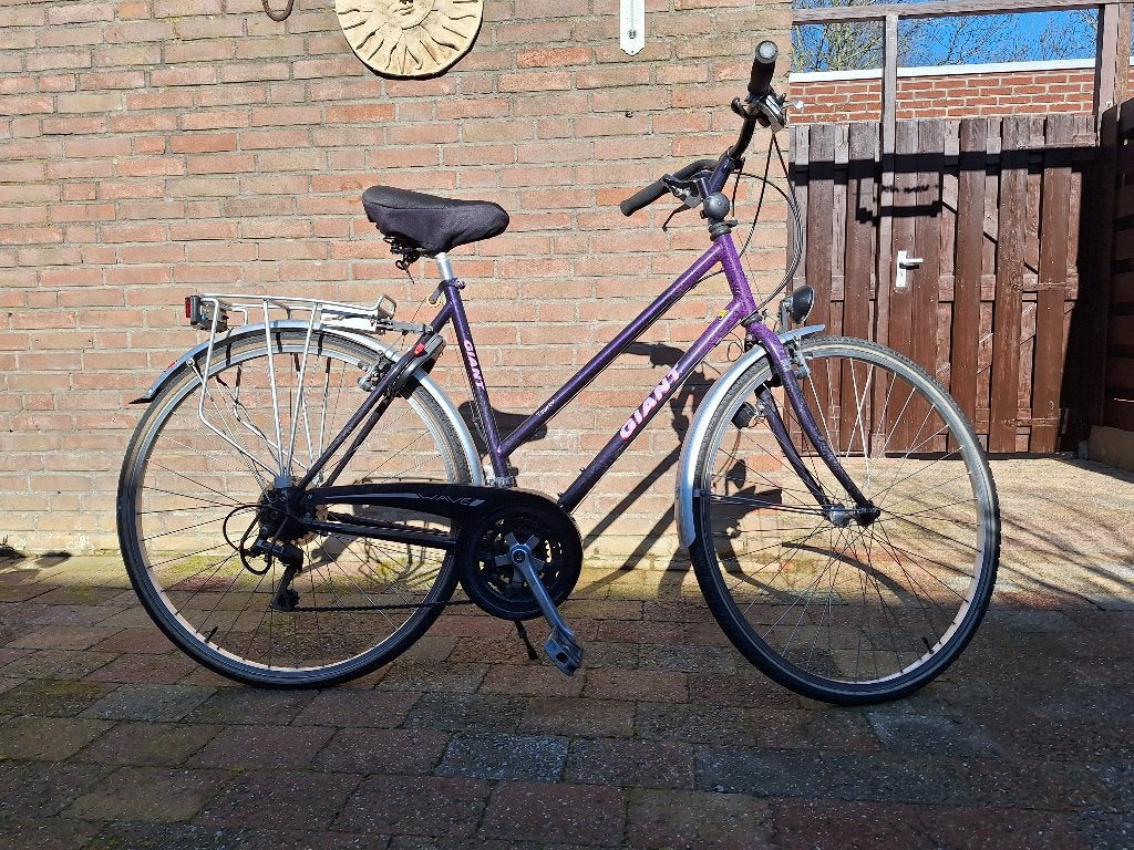 GIANT  DAMES FIETS, Ophalen, Gebruikt, Versnellingen, 56 cm of meer