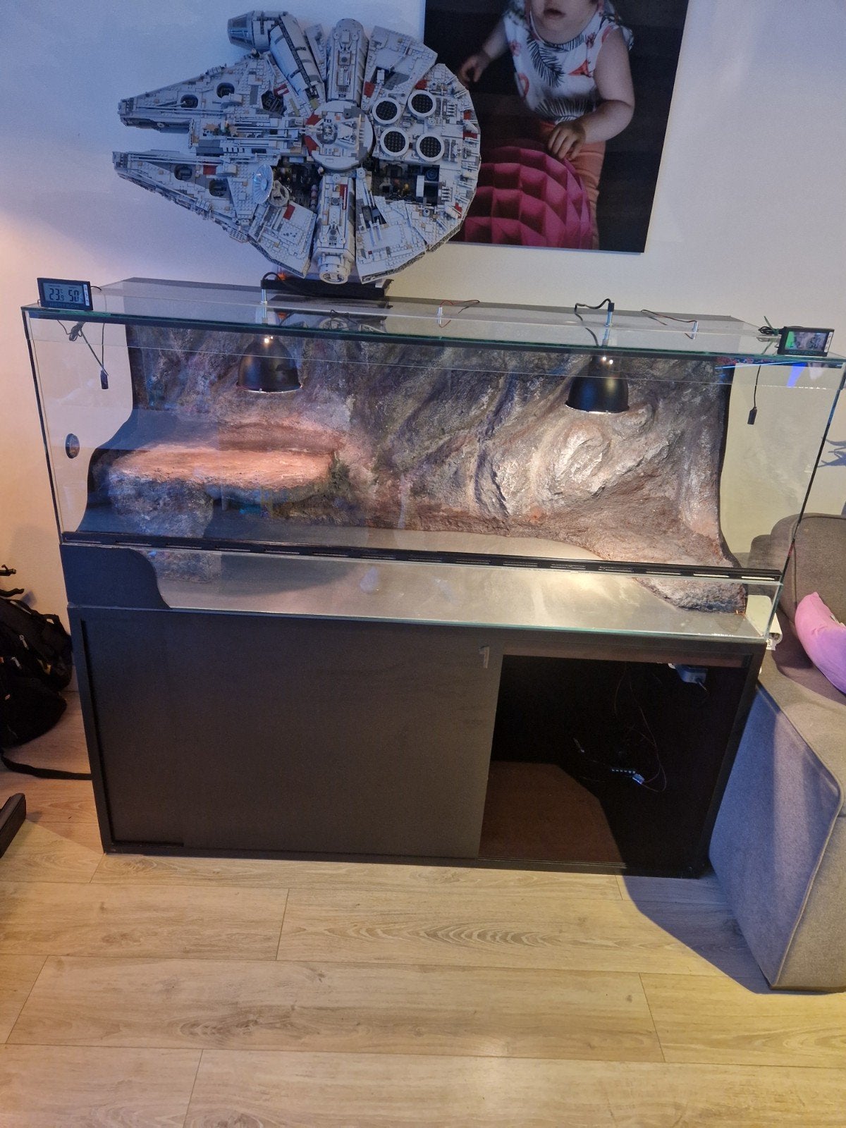 Terrarium meubel, Dieren en Toebehoren, Reptielen en Amfibieën | Toebehoren, Ophalen