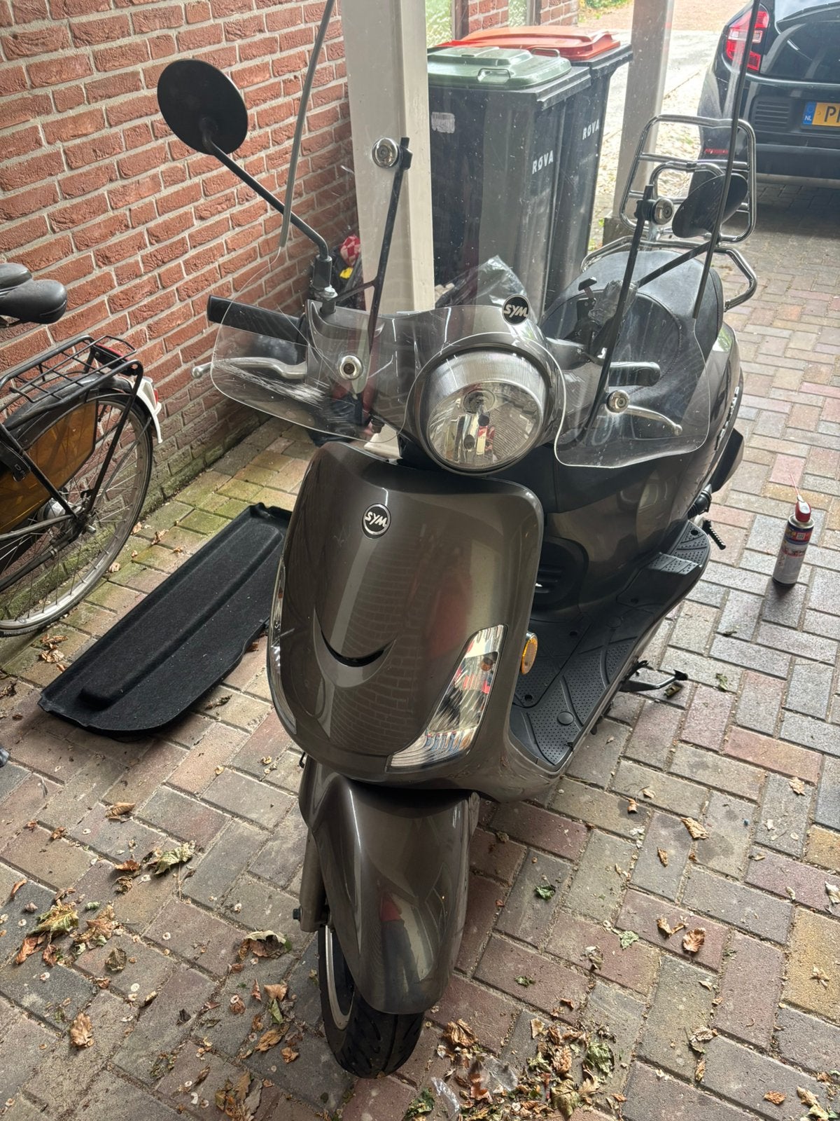 Sym Fiddle II 50S, Gebruikt, Maximaal 45 km/u, Ophalen of Verzenden, Benzine