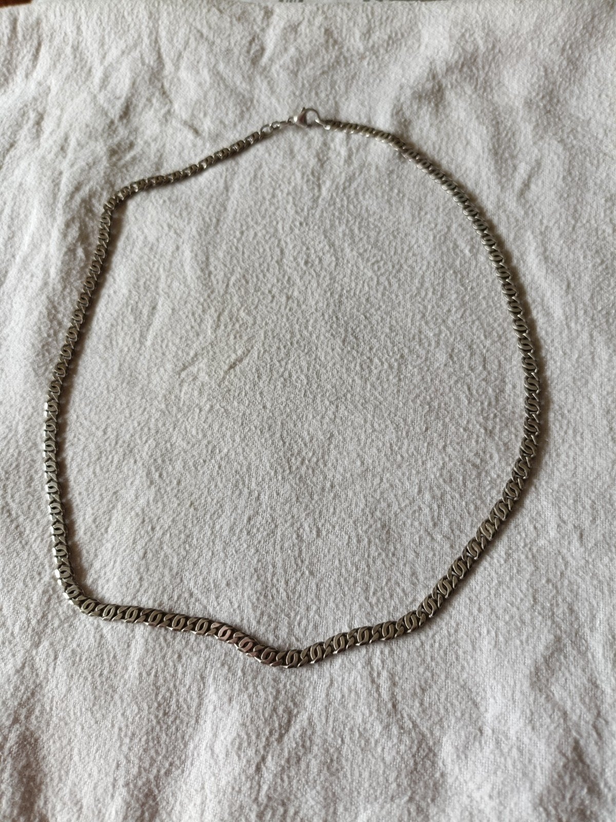 Gourmet Schakelketting - Gekeurd 925 Zilver (54cm), Sieraden, Tassen en Uiterlijk, Kettingen, Ophalen of Verzenden, Zo goed als nieuw