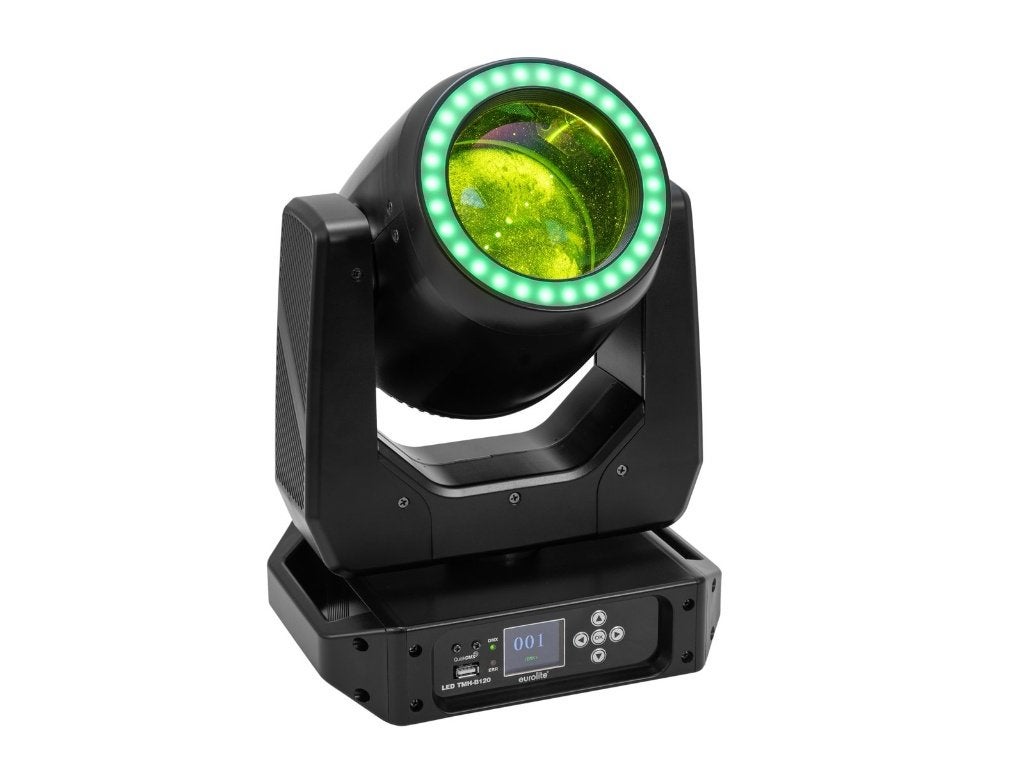 EUROLITE LED TMH-B120 Hypno Moving Head Beam, Geluidgestuurd, ., Nieuw, Ophalen of Verzenden